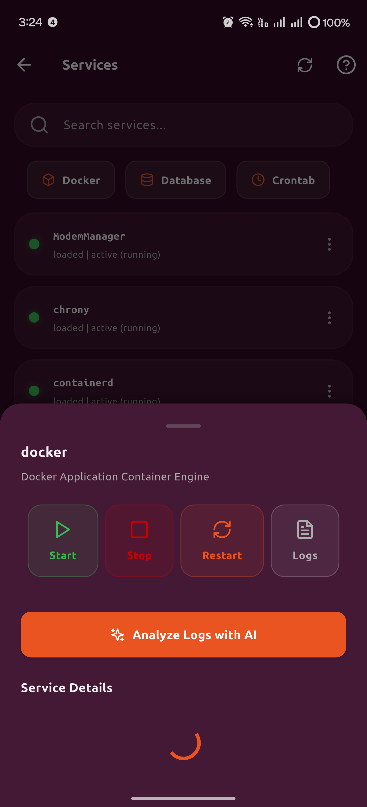 App Screen