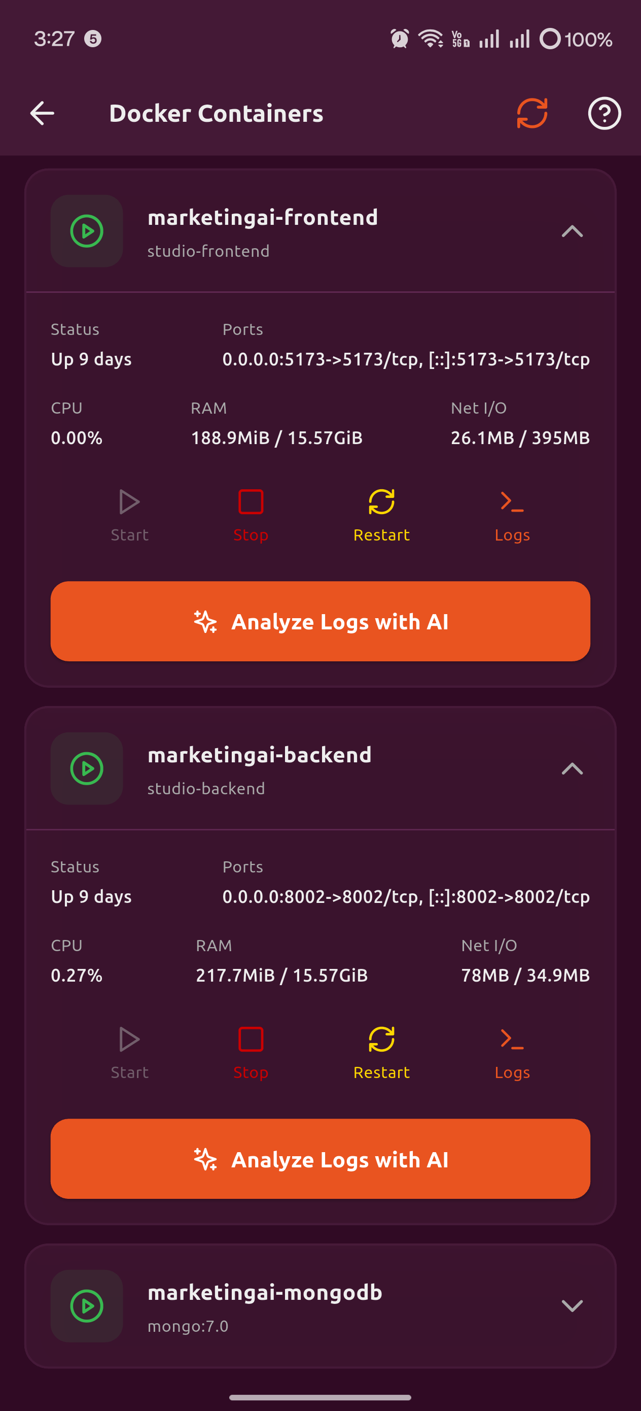 Kubernetes Manager
